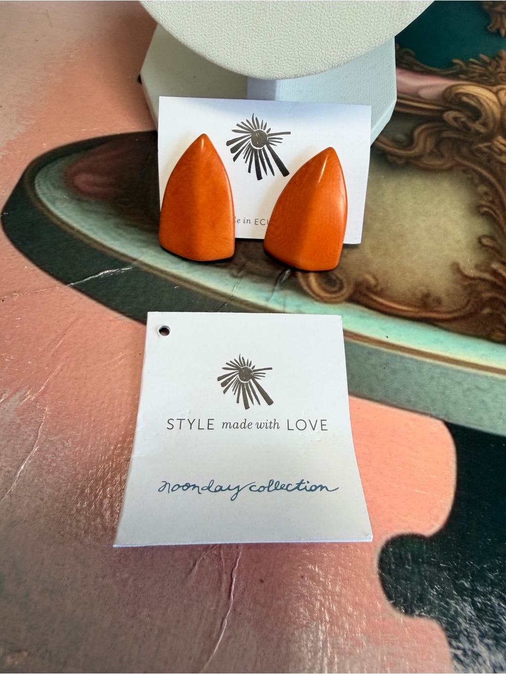 Noonday collection Sheild earrings